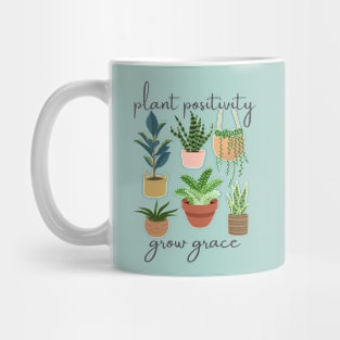 Uplifting Positive Plant Affirmation Spiritual Mug